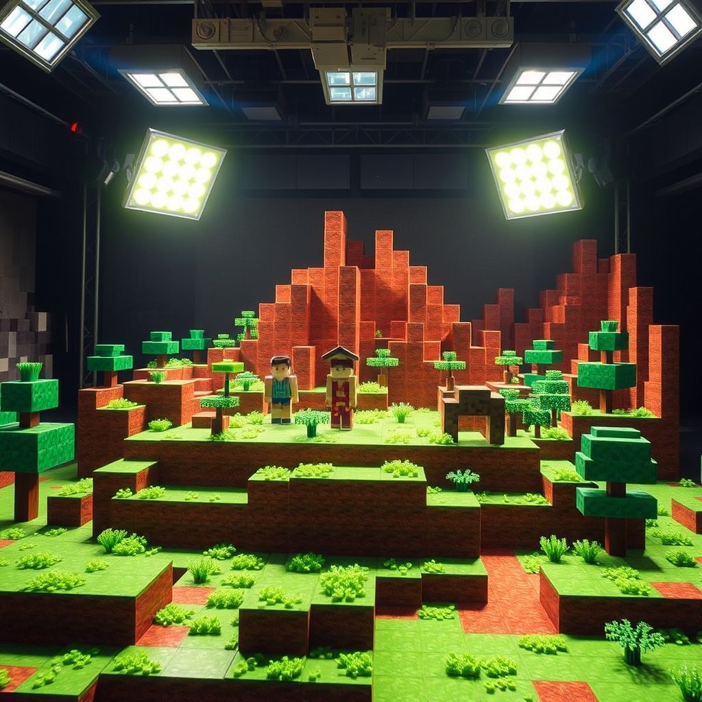 ความท้าทายในการทำ 'A Minecraft Movie'
